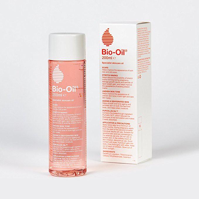 Tinh dầu Bio Oil ngừa rạn da, làm giảm mờ sẹo