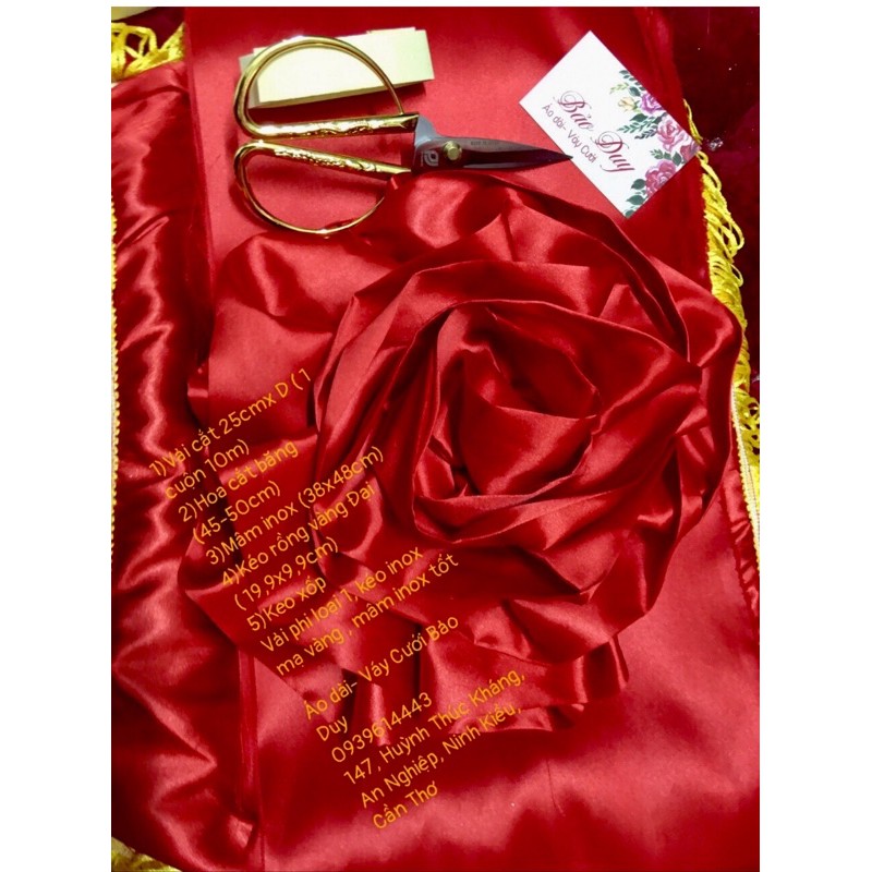 Bông  khánh thành