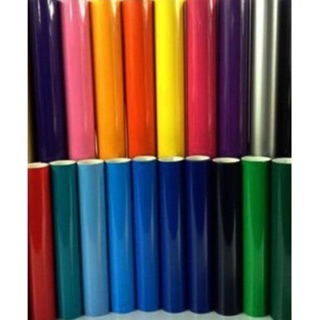 decal màu trơn khổ 60