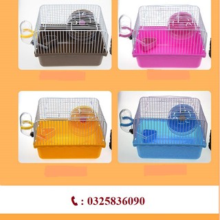 🐬Lồng nuôi chuột hamster full mini đầy đủ phụ kiện🐬 [GIẢM SỐC GIÁ SIÊU RẺ]