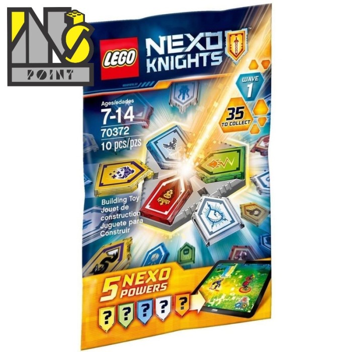 Mô Hình Đồ Chơi Lego 70372 - Polybag - Combo Nexo Powers Wave 1