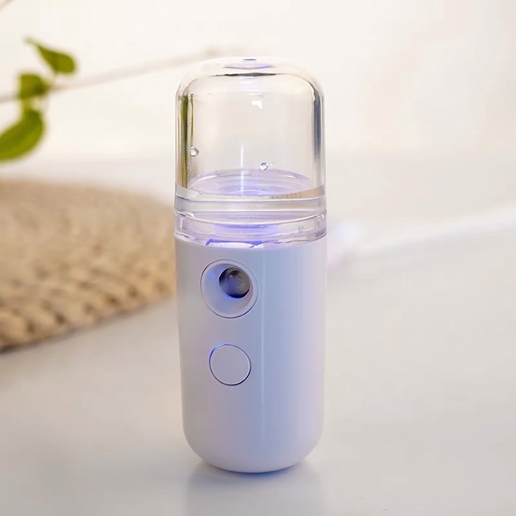 Máy Phun Sương Nano Máy Phun Sương Mini Nano,Máy Xông Tinh Dầu Mini, Máy Phun Sương Nano Xông Hơi Mặt Mini Kèm Dây Cáp