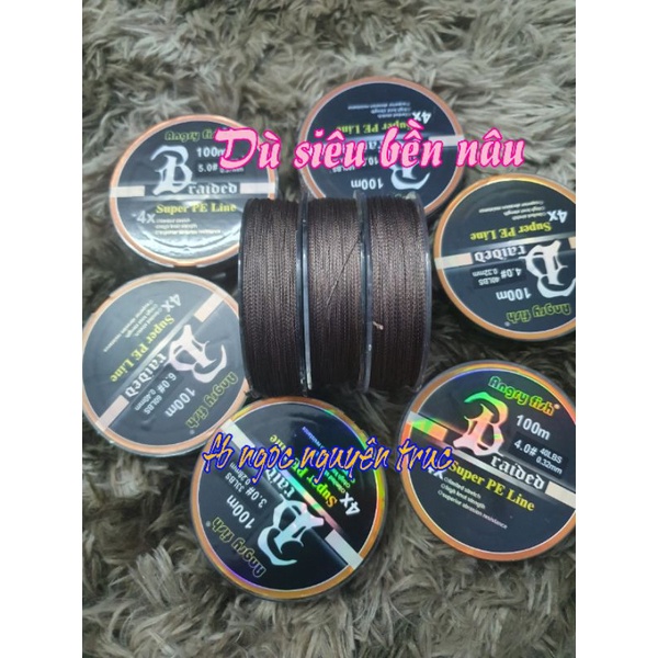 Dù siêu bền màu nâu