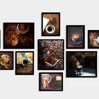 Tranh trang trí quán cafe