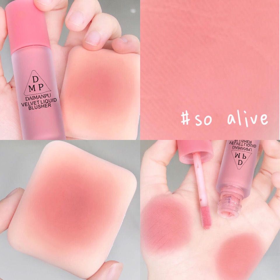 [HOT] ✨MÁ HỒNG DẠNG LỎNG DMP VELVET LIQUID BLUSHER✨