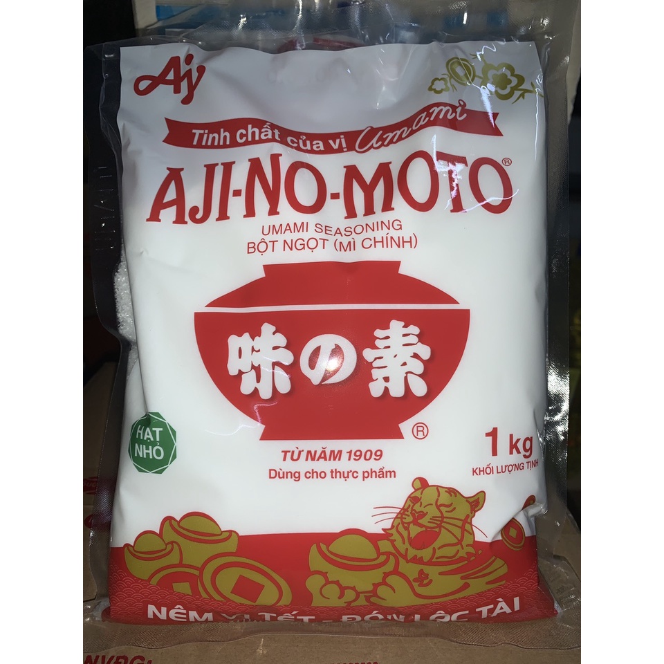 Bột ngọt Hạt nhỏ Ajnomoto 1kg (hàng công ty)
