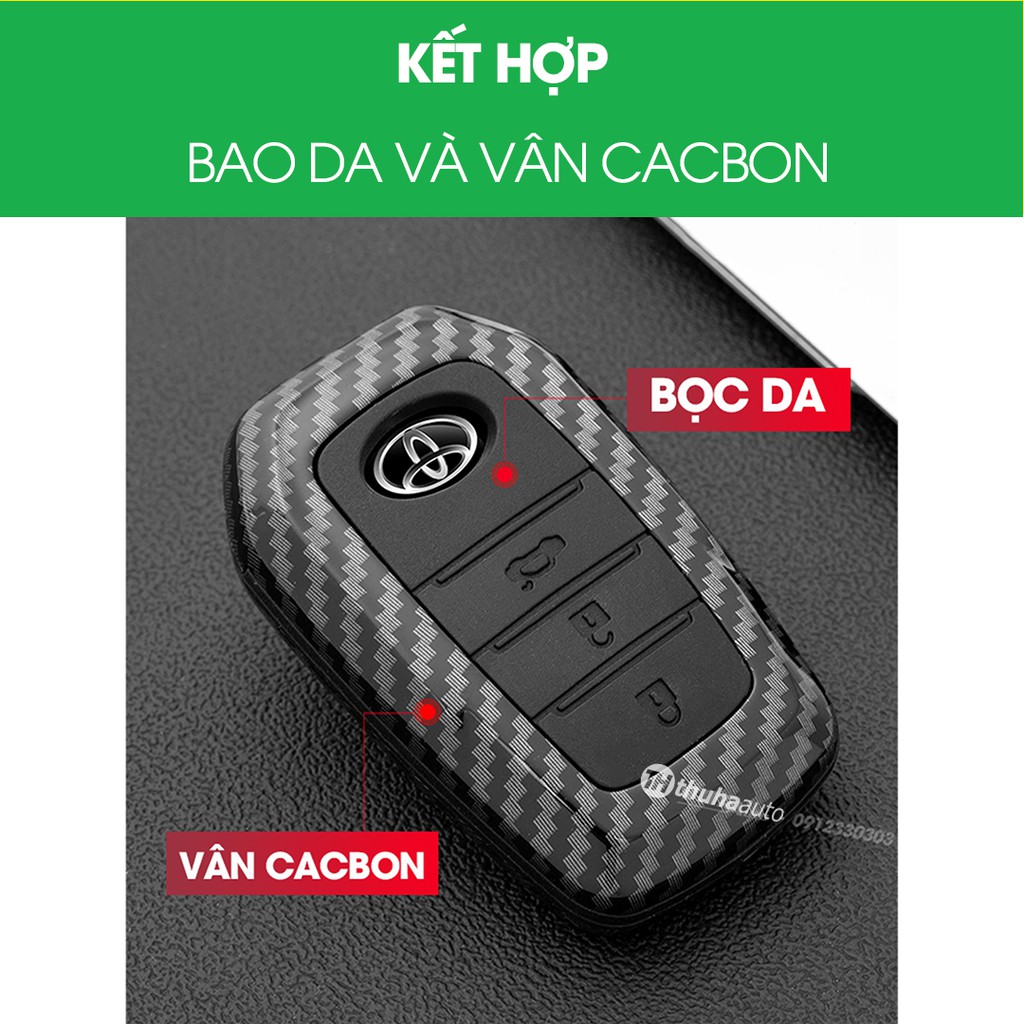 Ốp chìa khoá vân cacbon - CRV - honda - 2020 là chìa 3 nút/4 nút bảo vệ chìa khóa bền đẹp sang trọng