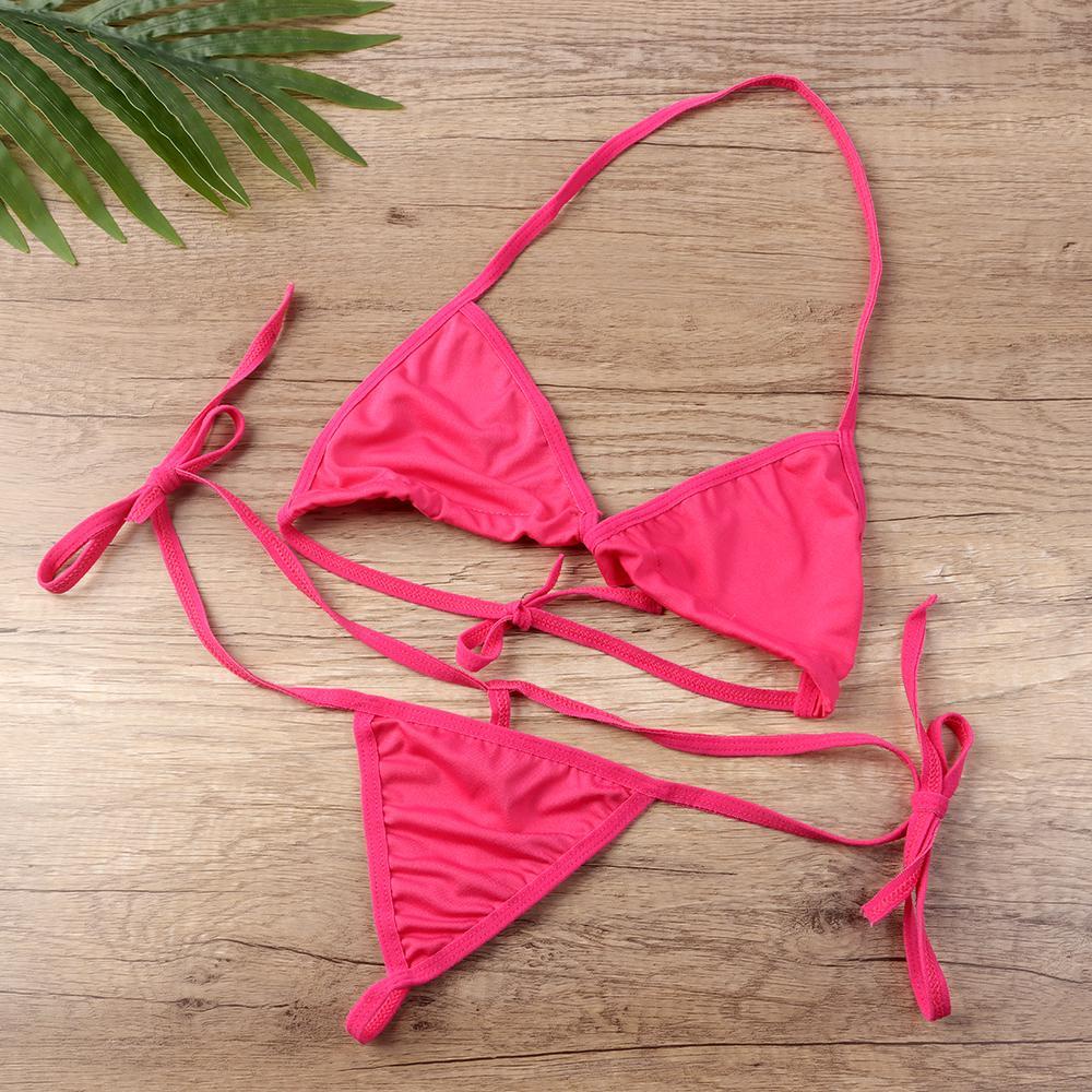 Set Áo Ngực Hở Lưng Có Dây Cột Thời Trang Điều Chỉnh Được