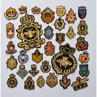《5 miếng/10 miếng/1 bộ 30 miếng》huy hiệu thêu ủi/logo ủi/patch thêu/miếng vá thêu/logo ủi dùng trong trang trí quần áo
