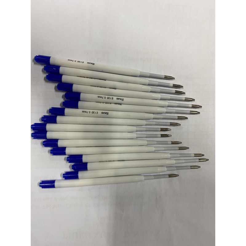 Set 5 ruột bút ký bi 0.7mm chính hãng Eras E118, E130