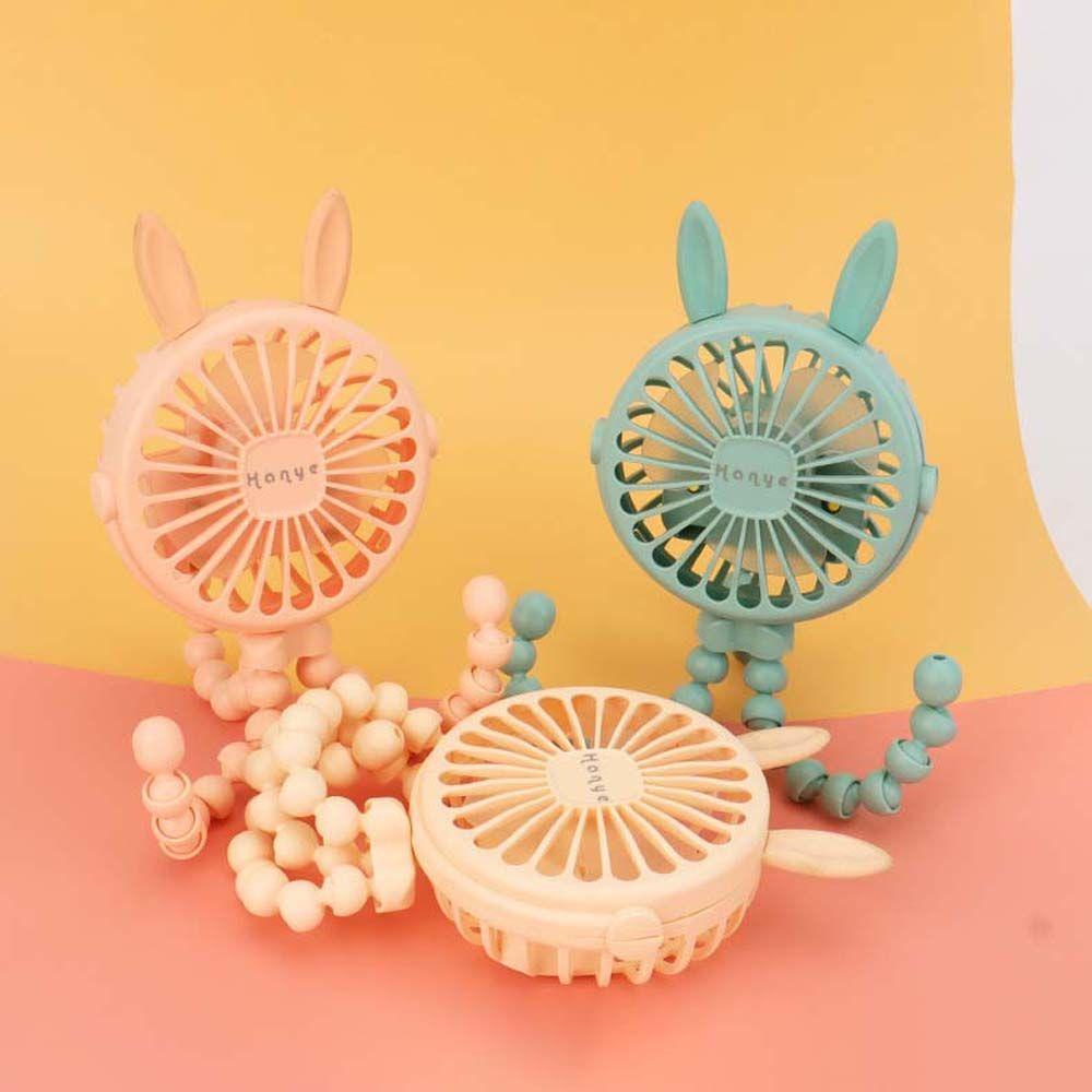 Quạt Làm Mát Cầm Tay / Để Bàn / Xe Đẩy Em Bé Sạc Cổng USB Thông Dụng