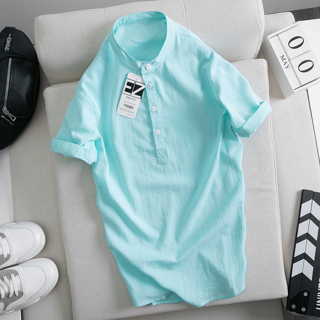 ÁO ĐŨI NAM CỔ TÀU CAO CẤP- CHẤT LIỆU VẢI NHẬP KHẨU 100% & ĐƯỢC SẢN XUẤT TRÊN DÂY CHUYỀN HIỆN ĐẠI NHẤT | BigBuy360 - bigbuy360.vn