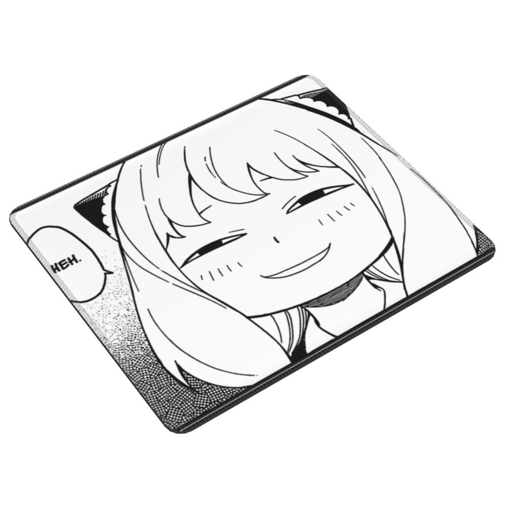Miếng Lót Chuột Cao Su Chống Trượt Chống Nước In Hình Anime SPY X FAMILY Anya Heh Làm Quà Tặng Cho Laptop Và Máy Tính