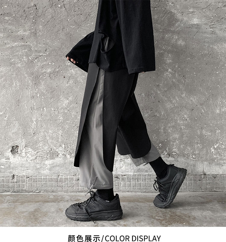 Quần Jean Dài Dáng Rộng Ống Suông Phối Lớp Ngoài Thời Trang Dành Cho Nam Tf1 | BigBuy360 - bigbuy360.vn