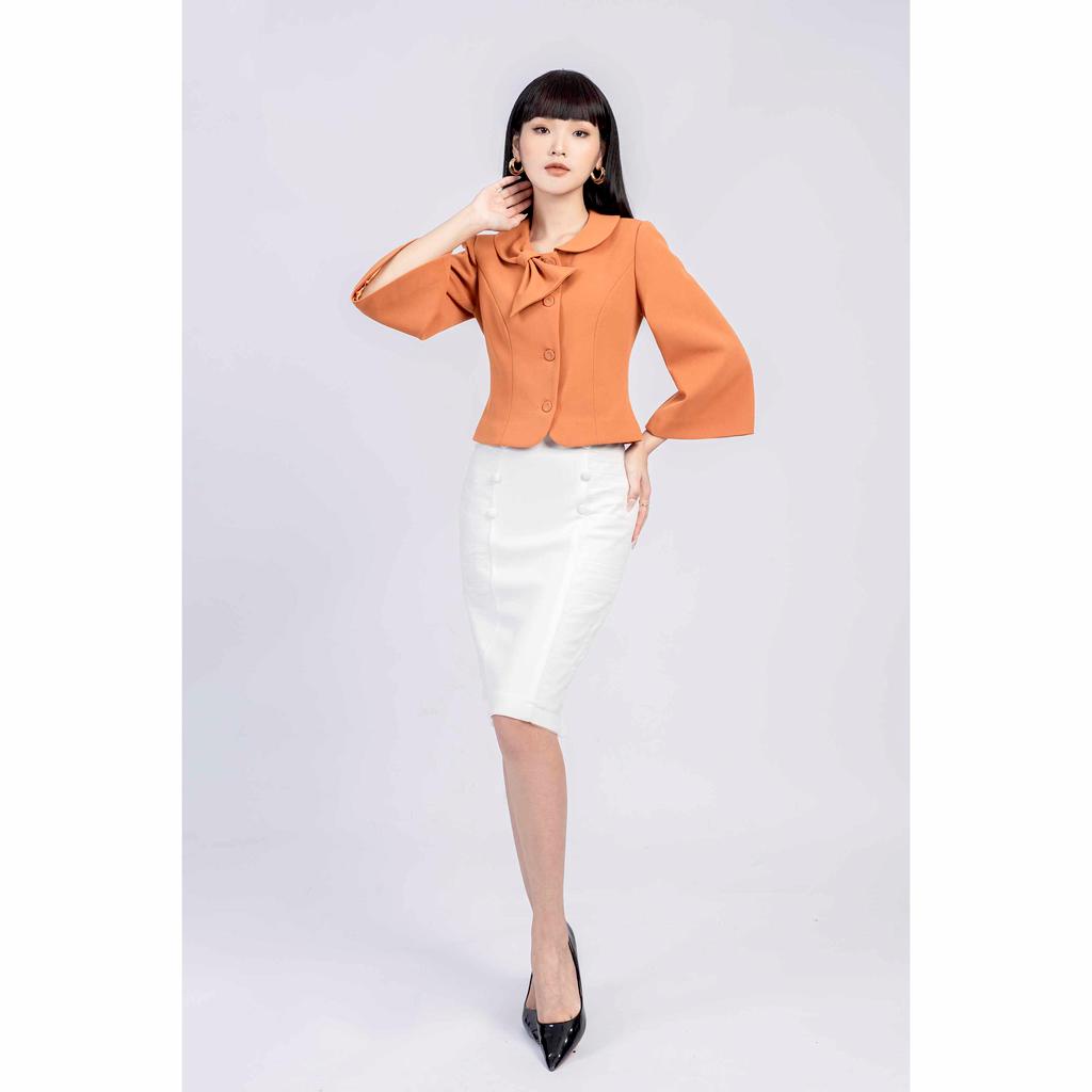 Chân váy ôm, phối lưới MMOutfit M-JU070721093