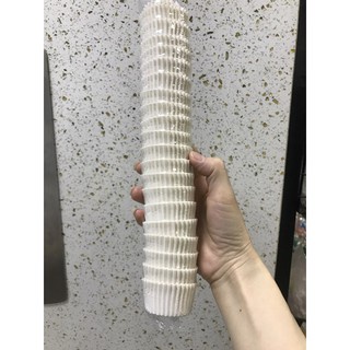 Ly giấy lót bánh bao 8 cm, giấy nến lót bánh bao lốc 500c