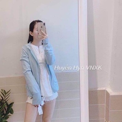 Áo chống năng đục lỗ thông hơi thoáng khí chống tia UV
