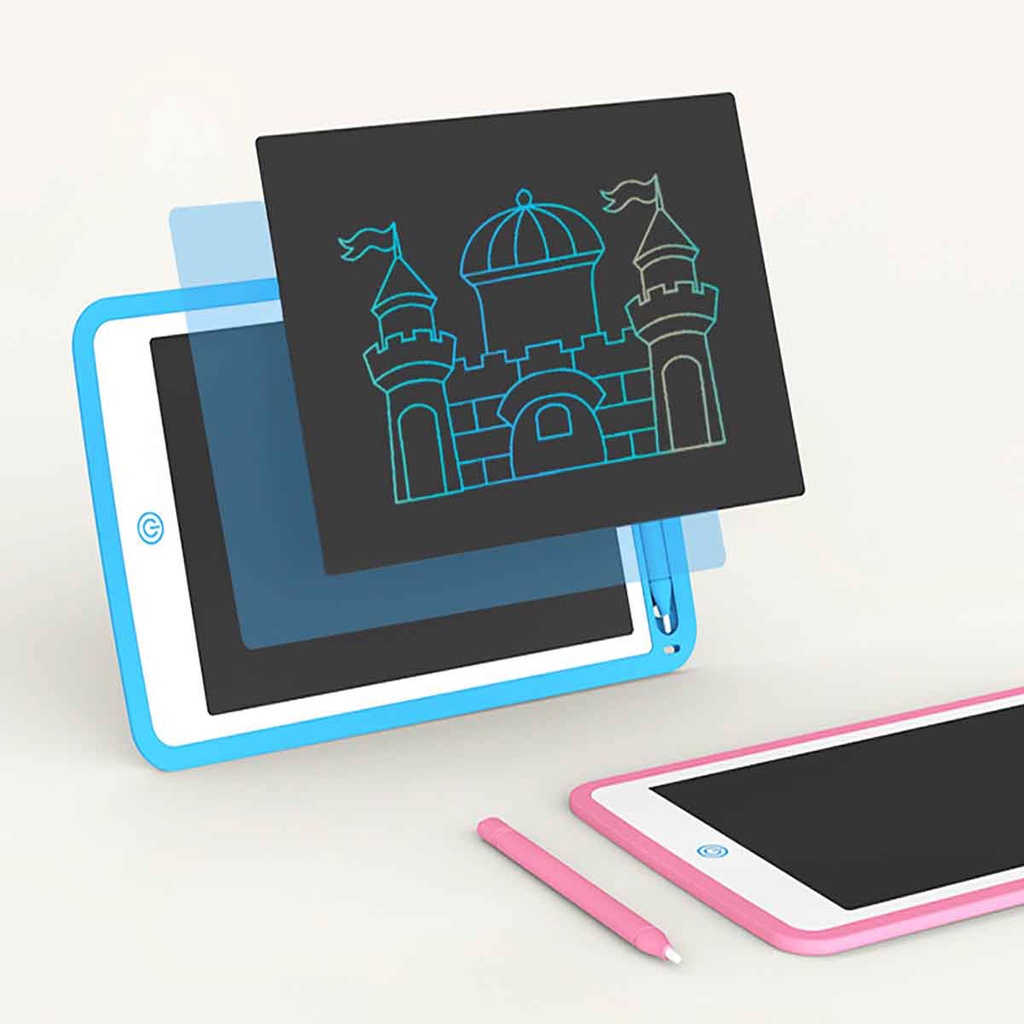 Bảng Vẽ Điện Tử 3D 8.5 Inch Dành Cho Bé Tự Xóa Được Thông Minh Màn Hình Lcd Đồ Họa Bút Dạy Học