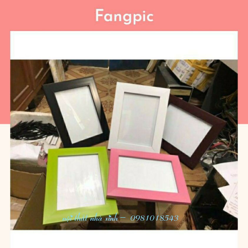 khung ảnh 13*18 -khung ảnh để bàn (tặng kèm chân chống)