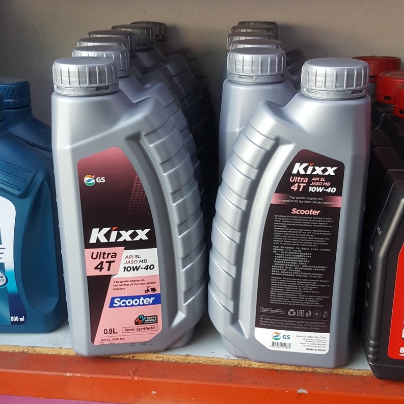 Nhớt xe tay ga Kixx Ultra 4T Scooter 10W40 800ML