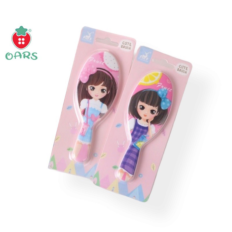 Lược chải tóc cho bé gái đệm túi khí chống tĩnh điện