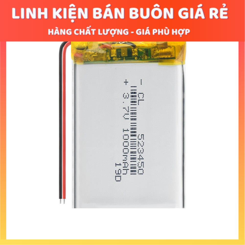 Pin Li-Po Lithium 3.7V Dung Lương Từ 40-1600mAh dành cho Tai nghe - Loa - Camera hành trình