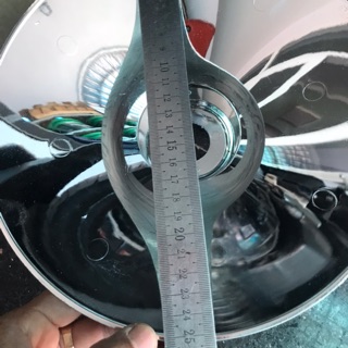Chao đèn, choá đèn sapoka 25cm, kèm đuôi đèn