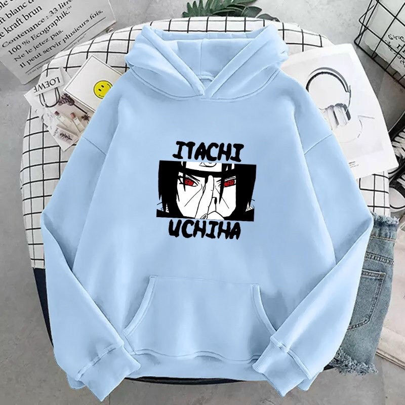 Áo hoodie nỉ ITACHI size 40-70kg