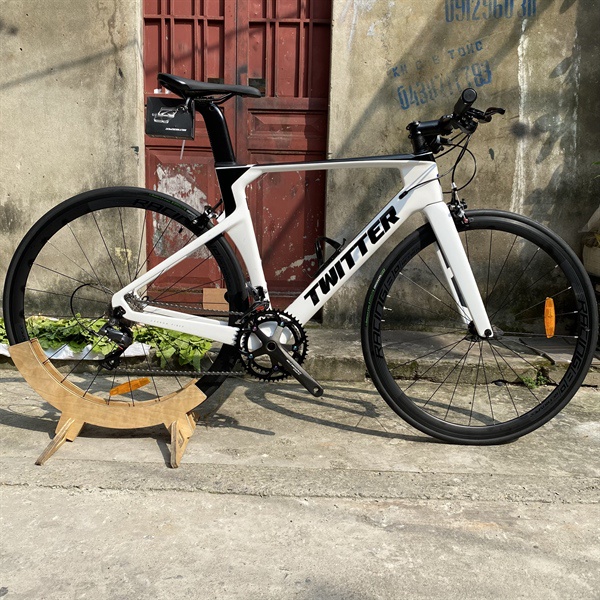 Xe đạp touring Twitter R5 CPB Group claris R2000 tay ngang