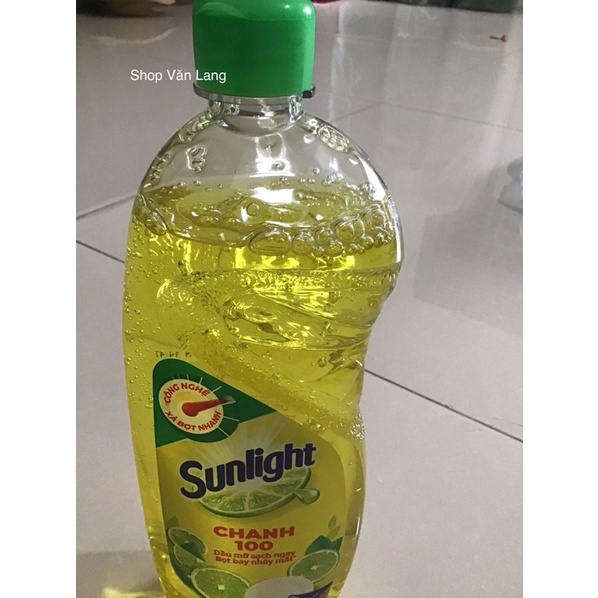Chai nước rửa chén Sunlight hương chanh 750g