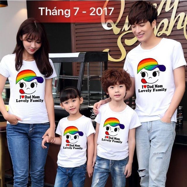 Áo thun gia đình