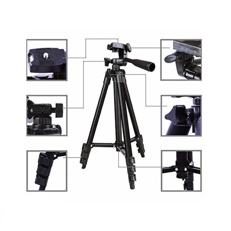 Gậy Tripod 3120 Chụp Ảnh Quay Fiml Giá Rẻ Bảo Hành 3 Tháng