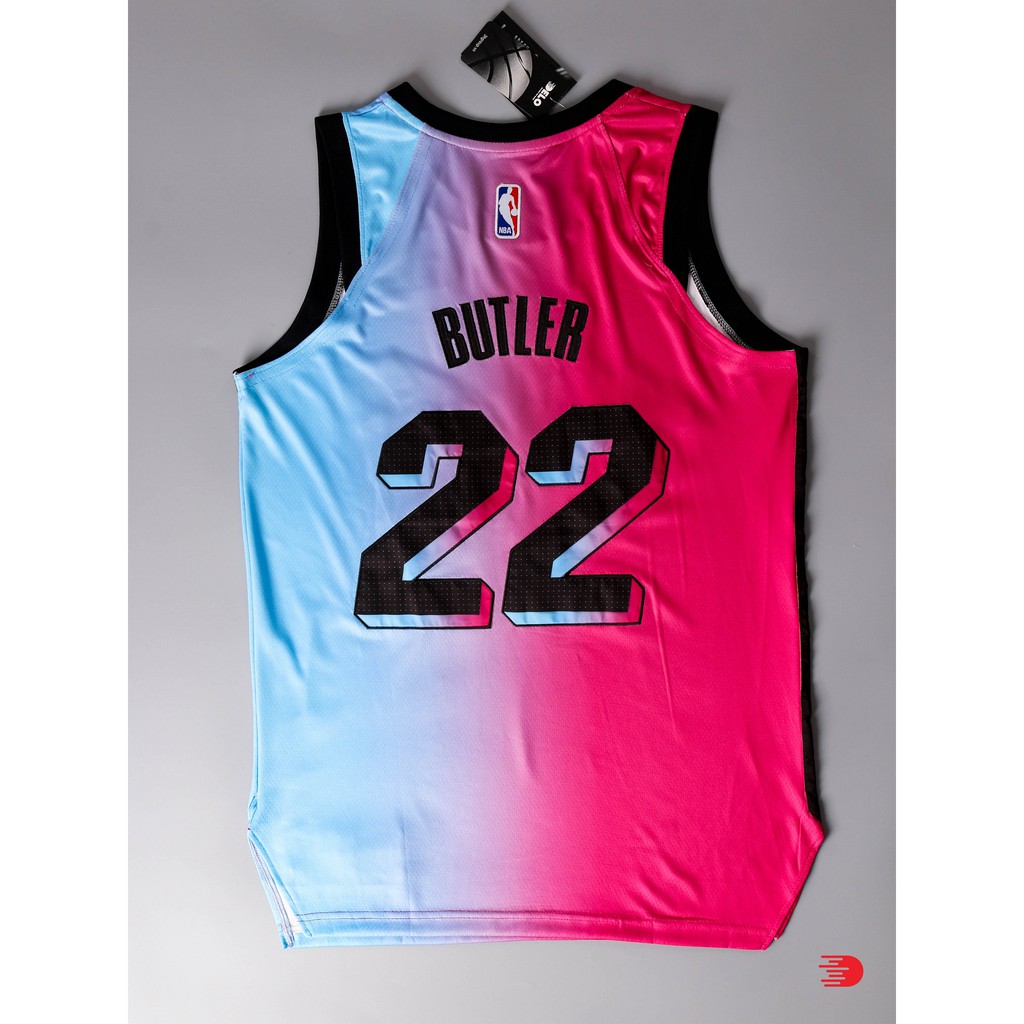 Trang phục bóng rổ Actee NBA Miami Heat City Edition ViceVersa 2021 - HÀNG THÊU