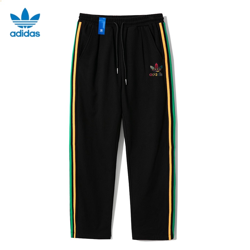 Quần Thể Thao Adidas 100% Chính Hãng Dáng Suông Rộng Kẻ Sọc Nhiều Màu Sắc Thoáng Khí Thời Trang Cho Nam