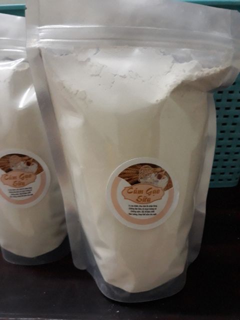 Bột cám gạo sữa non gói 500g handmade