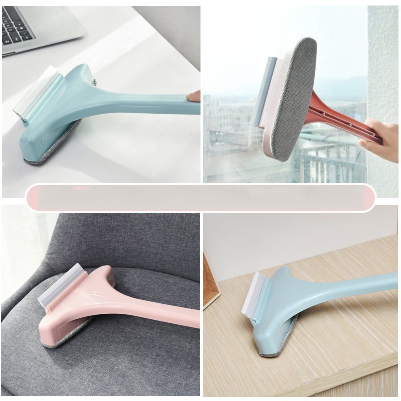 1 Bàn Chải Vệ Sinh Cửa Kính / Cửa Sổ / Gạch / Kính Đa Năng Chống Muỗi Tiện Dụng