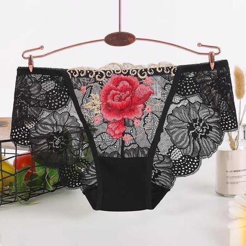 [Mã WAMT2405 giảm 10K đơn 0K] Quần lót Hoàng Oanh Underwear, quần chip ren nữ thêu hoa mềm mịn | BigBuy360 - bigbuy360.vn