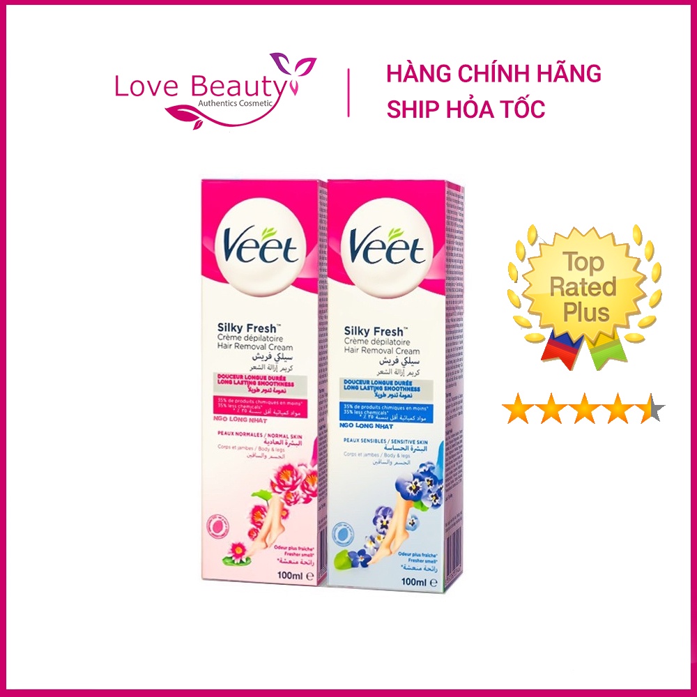 Kem tẩy lông Veet Pháp 100ml