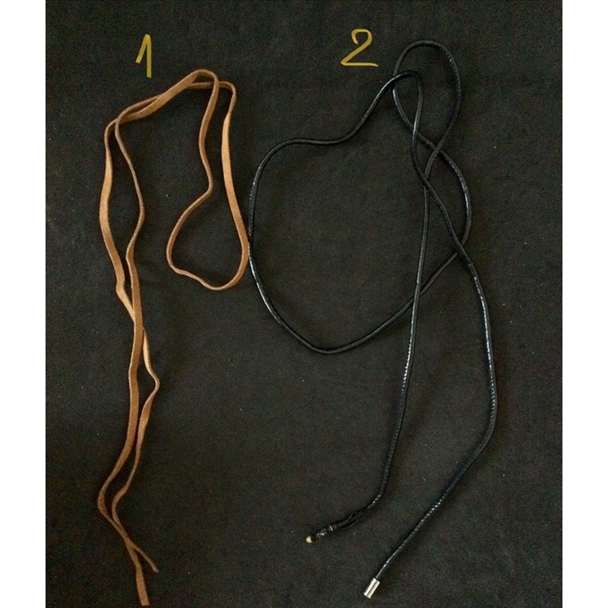 Thắt lưng da buộc dây nhỏ