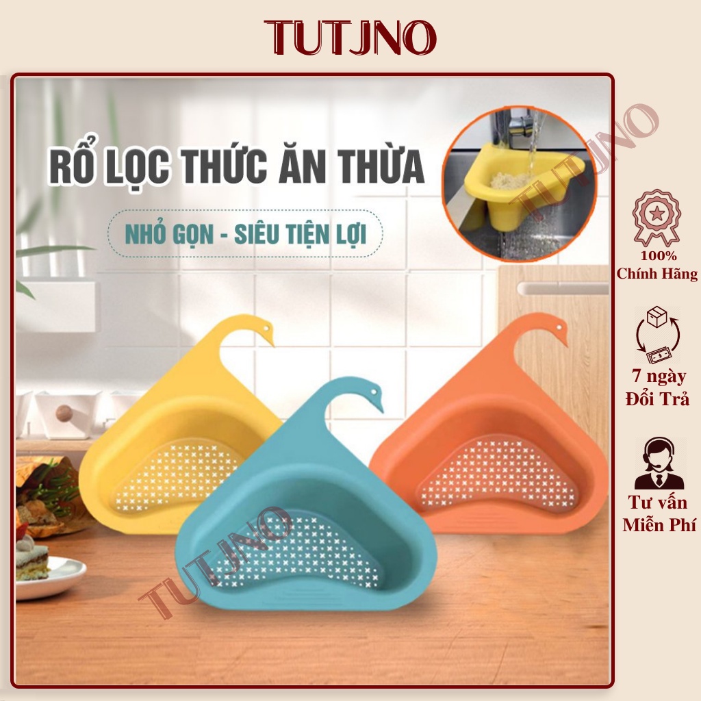 Khay lọc rác bồn rửa bát thông minh đa năng - khay lọc rác bồn rửa chén có móc treo tiện lợi nhà bếp