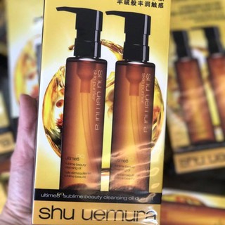 Tẩy trang Shu uemura hộp 2 lọ 150ml