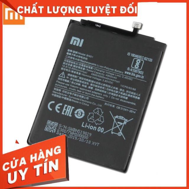 Pin điện thoại Xiaomi BN51 Cho Xiaomi Redmi 8 Redmi 8A Redmi8 dung lượng 5000mAh