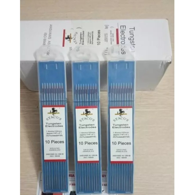 Hộp 10 que Kim hàn tig inox 1.6 và 2.0