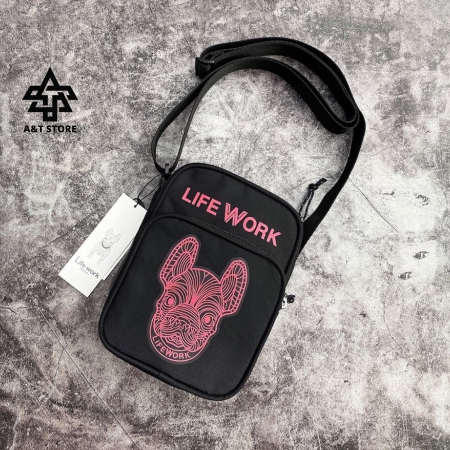 Túi Đeo Chéo LIFEWORK LK2 Logo Mini Bag Full Tag Code