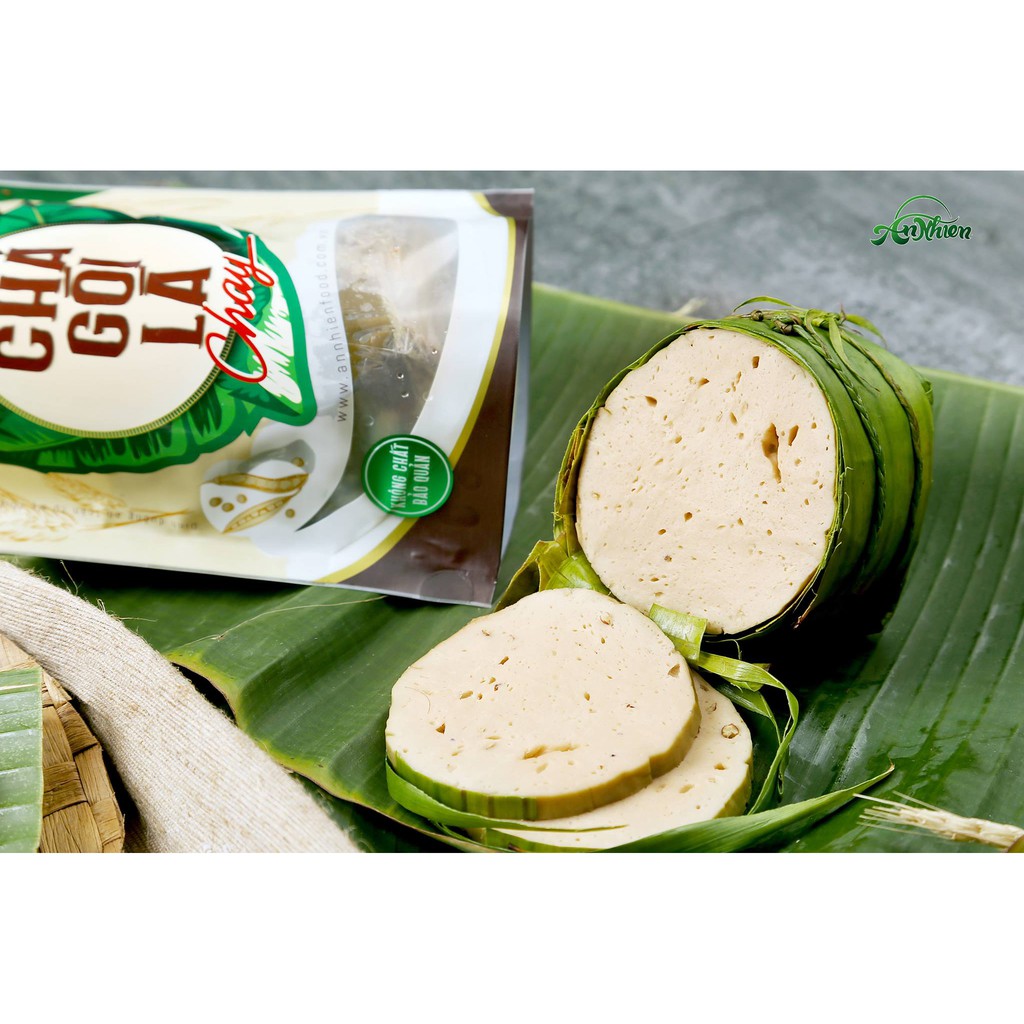 [CHỈ GIAO TPHCM] Chả Gói Lá Chay An Nhiên, Giò Chay, Thực Phẩm Chay Dinh Dưỡng, Thuần Chay Healthy, Đồ Ăn Chay