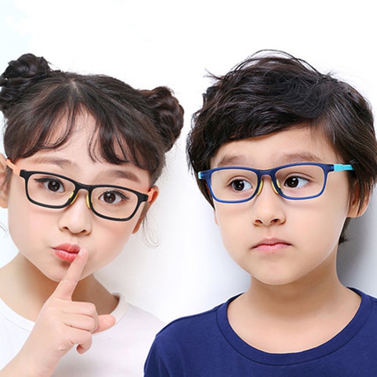 Mắt Kính TR90 Gọng Silicon Mềm Siêu Nhẹ Chống Ánh Sáng Xanh Thời Trang Unisex