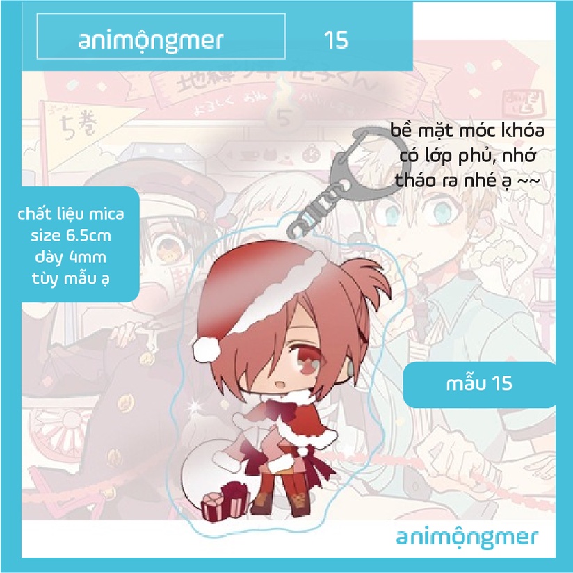 Móc khóa hanako-kun nhà xí