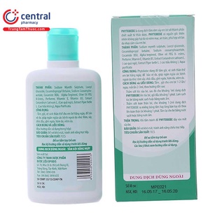 PHYTOBEBE - dung dịch tắm rôm sẩy em bé 100ml