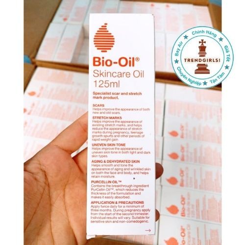 Dầu dưỡng Bio Oil, Nam Phi (60ml và 125ml) giảm rạn da và giúp mờ sẹo cho mẹ bầu, mẹ sau sinh và trẻ em - trend girls