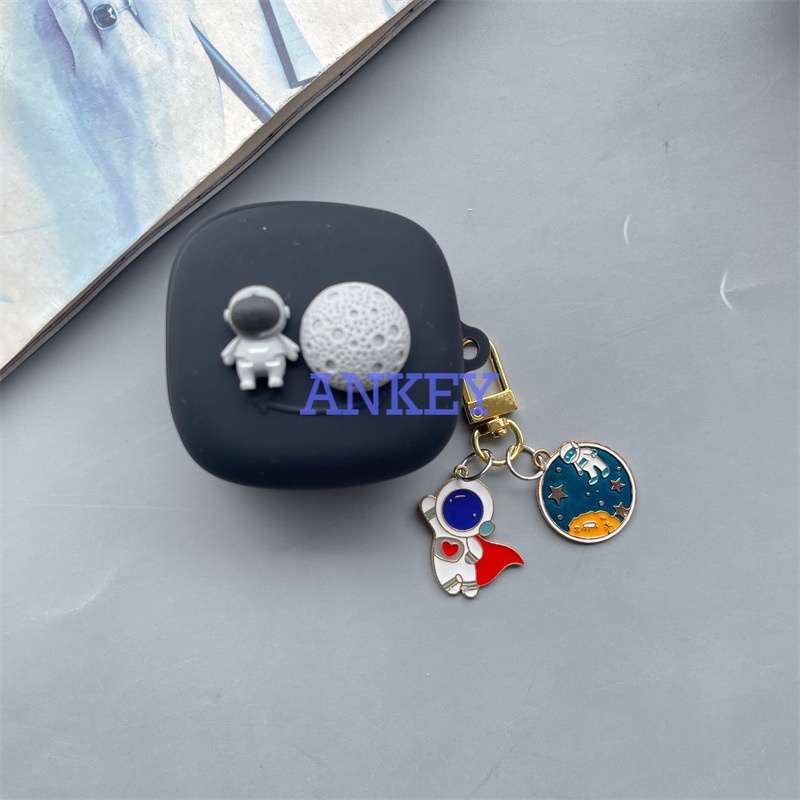 SONY WF-SP700N / Linkbuuds S WF-LS900N / WF-L900 Vỏ Bảo Vệ Hộp Sạc Tai Nghe Hình Hành Tinh Bằng Silicone Mềm Chống Sốc/Thấm Nước